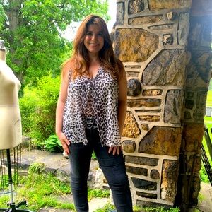Leopard Blouse By Sweet Pea